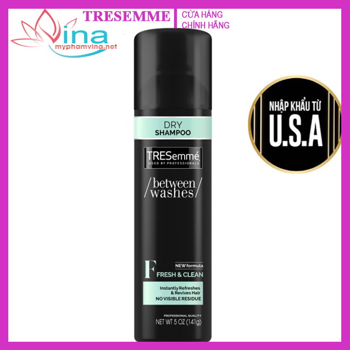 Dầu Gội Khô TRESemme Dry Shampoo Fresh & Clean 141gr