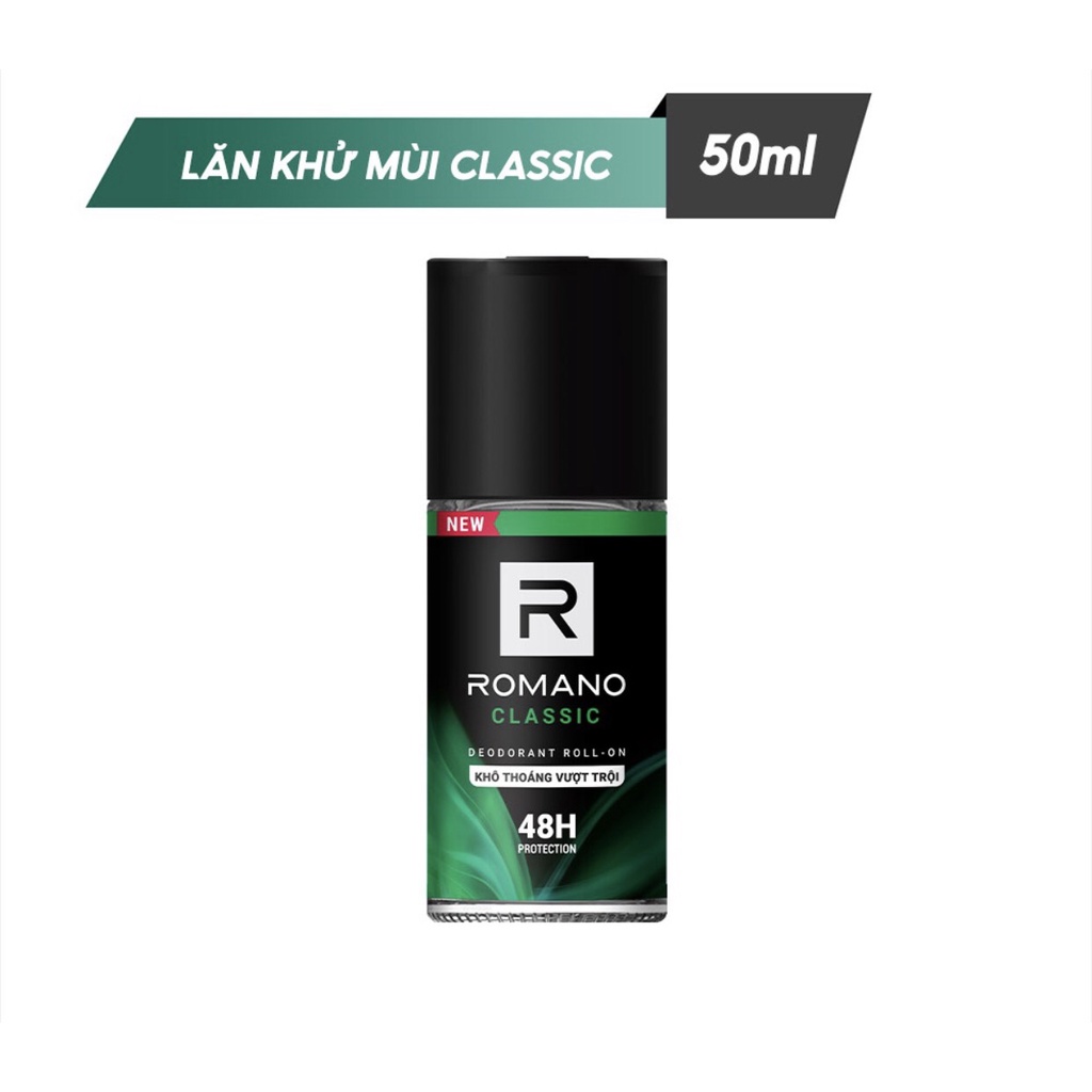 Lăn khử mùi Romano Classic (50ml) 1