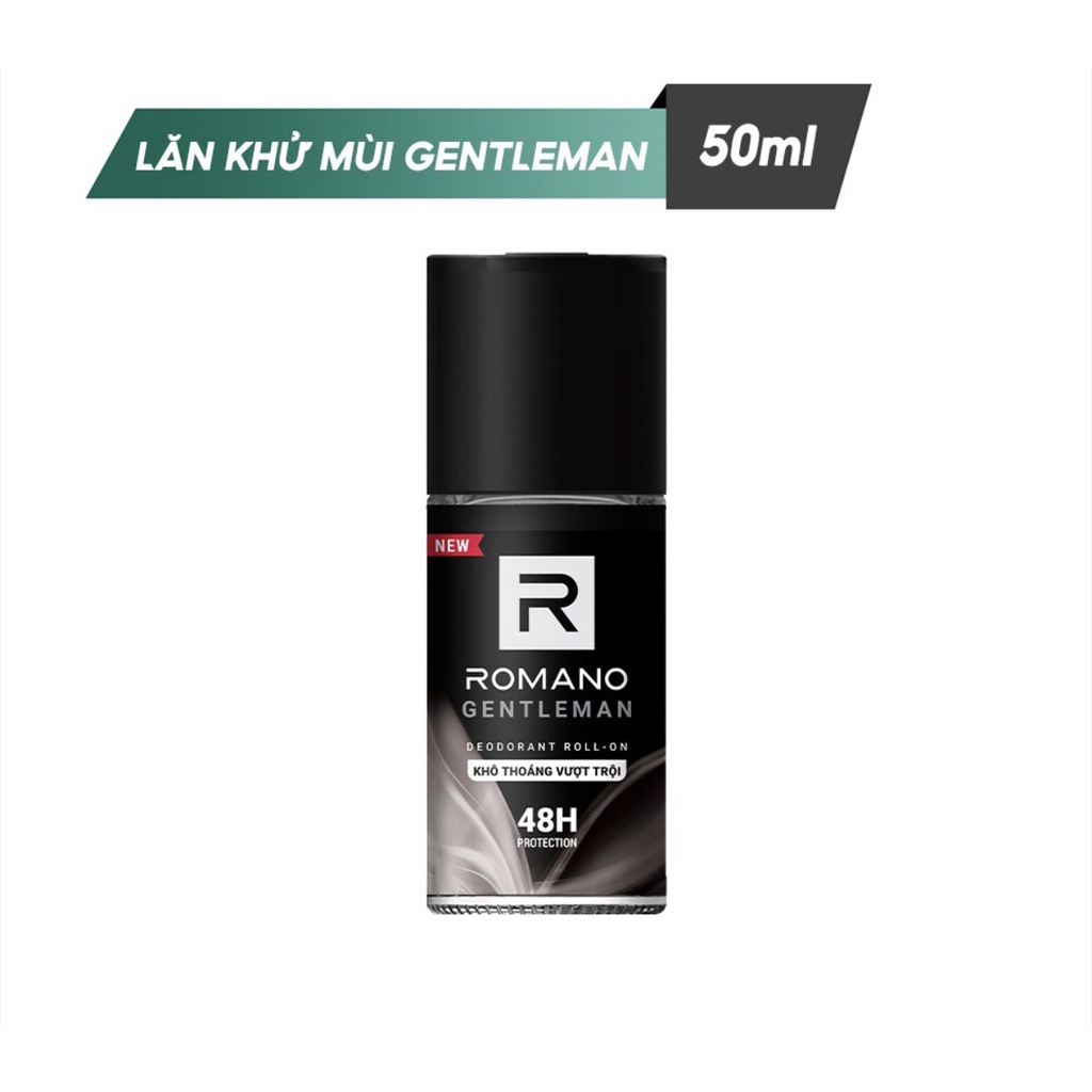 Lăn khử mùi Romano Gentleman chai 50ml