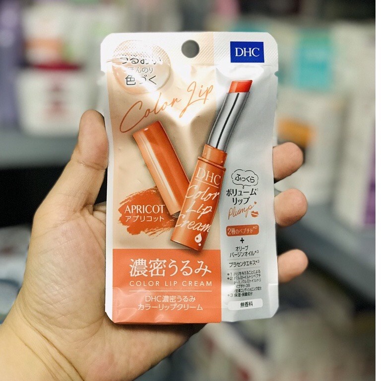 SON DƯỠNG MÔI DHC PURE COLOR LIP CREAM STICK 1.5G - MÀU CAM