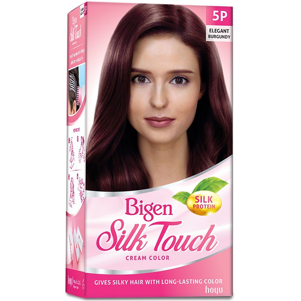 Thuốc Nhuộm Tóc Bigen Silk Touch 5P - ĐỎ RƯỢU VANG 2