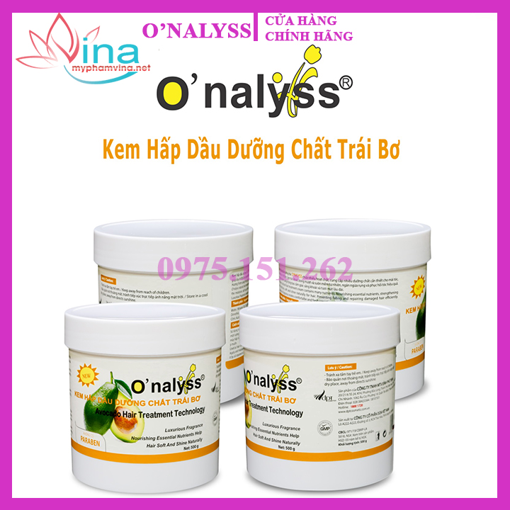 Kem Hấp Dầu Onalyss Dưỡng Chất Bơ 1000g