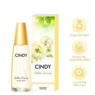 Nước hoa nữ Cindy Golden Luxury mùi hương sang trọng quyến rũ 50ml 1