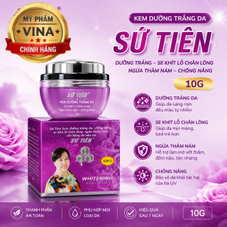 KEM SỨ TIÊN SẠCH NÁM TRẮNG DA CHỐNG NẮNG - TÍM 1