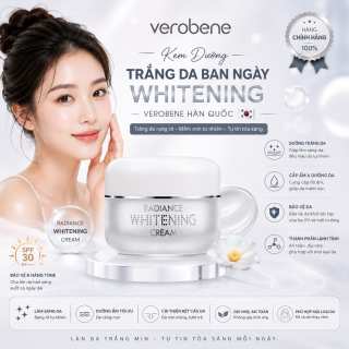 Kem Dưỡng Trắng Verobene Javin De seoul Radiance Whitening Cream 50ml