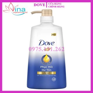 Dầu Gội Dove Phục Hồi Tóc Hư Tổn Chai  640Gr