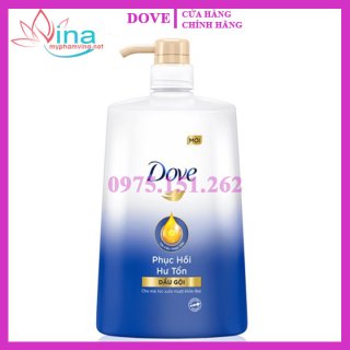 DẦU GỘI DOVE PHỤC HỒI TÓC HƯ TỔN CHAI 900GR