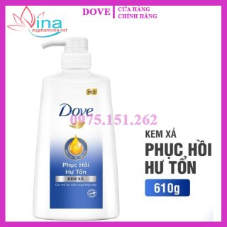 Dầu xả Dove Phục hồi hư tổn chuyên sâu 610g