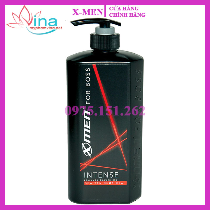  Sữa tắm nước hoa XMen For Boss Intense 650g - Mùi hương trầm đầy nội lực 2