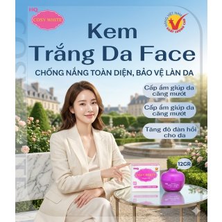 Kem HQ Cosy White H1 Trắng Da Chống Nắng 12GR