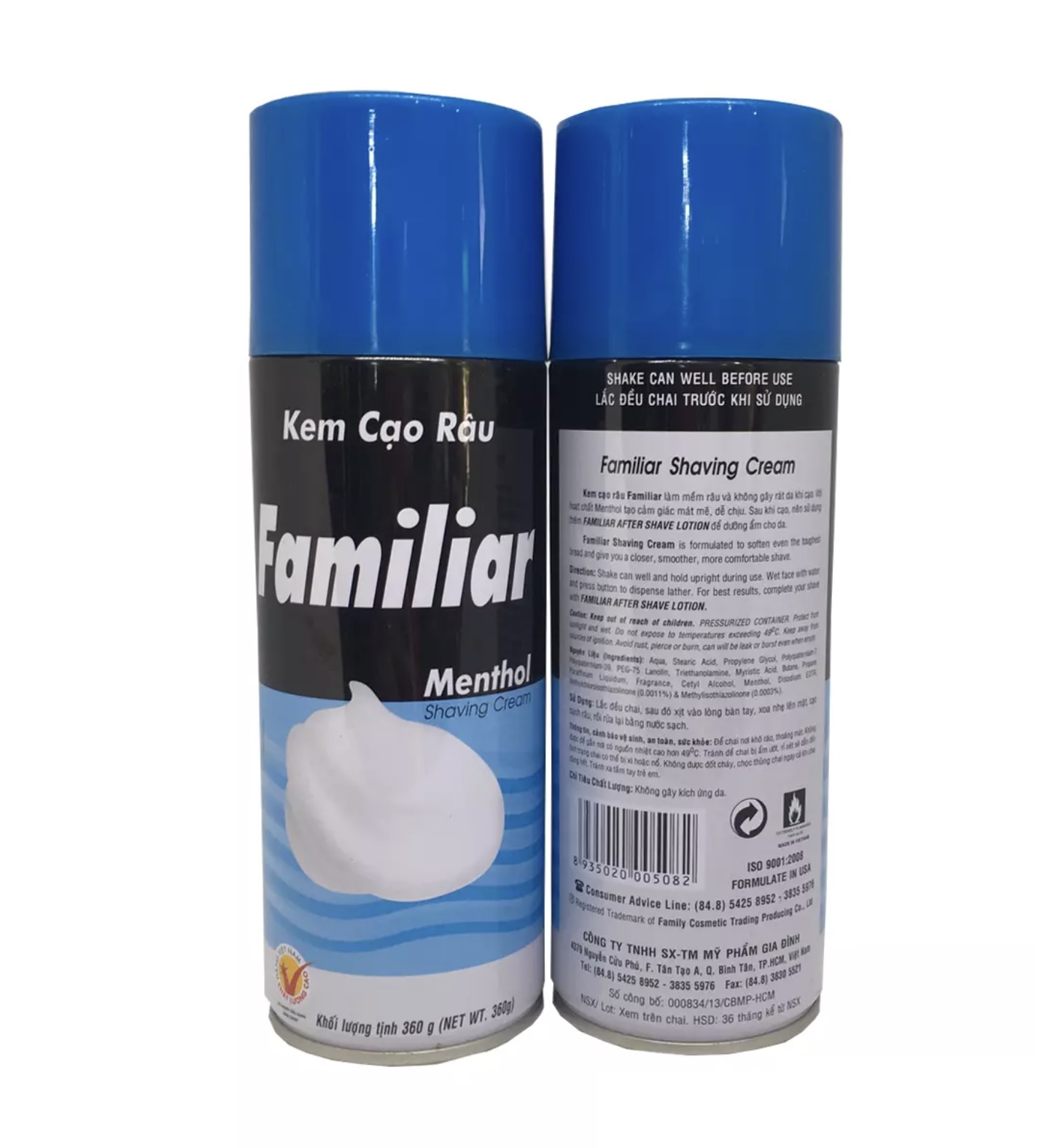 Kem cạo râu Familiar 300ml