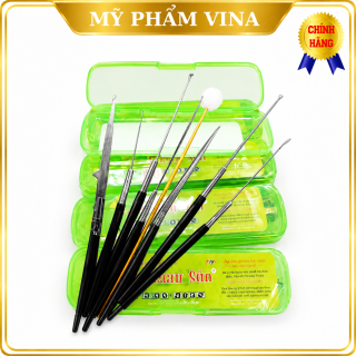 Bộ dụng cụ lấy ráy tai móc ráy tai Thanh Sơn 8 món kèm hộp nhựa