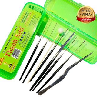 Bộ dụng cụ lấy ráy tai móc ráy tai Thanh Sơn 8 món kèm hộp nhựa