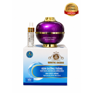 Kem White Seido đa chức năng dưỡng trắng chống lão hóa, chống nắng 16gr 1