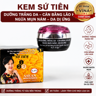Kem Trắng da 7 ngày Sứ Tiên - trắng da chống lão hóa 4.5g (đen) 1