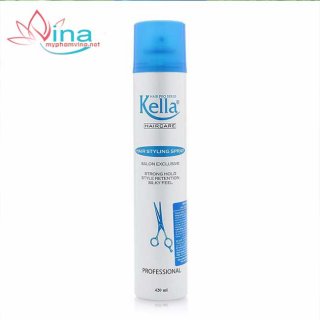 Keo xịt tóc Kella Cứng 420ml