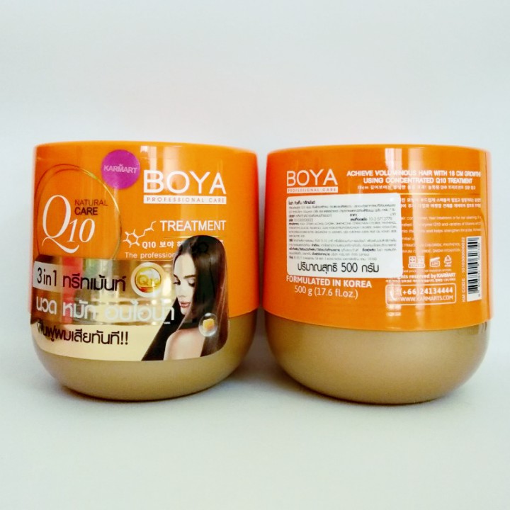 Kem Ủ Tóc Boya Hair Treatment Q10 Thái Lan 500G