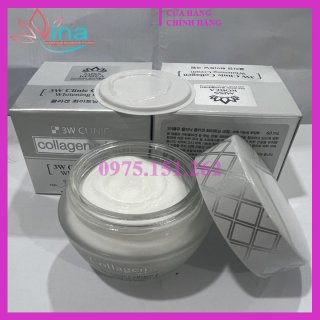 Kem Dưỡng Trắng Da Tinh Chất Collagen 3W Clinic Collagen Whitening Cream (60ml) 1