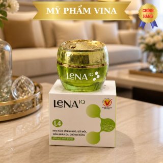 Kem LENA-IQ L4 Nám - Tàn nhang - Đồi mồi - Giảm nhăn - Chống nắng 12GR