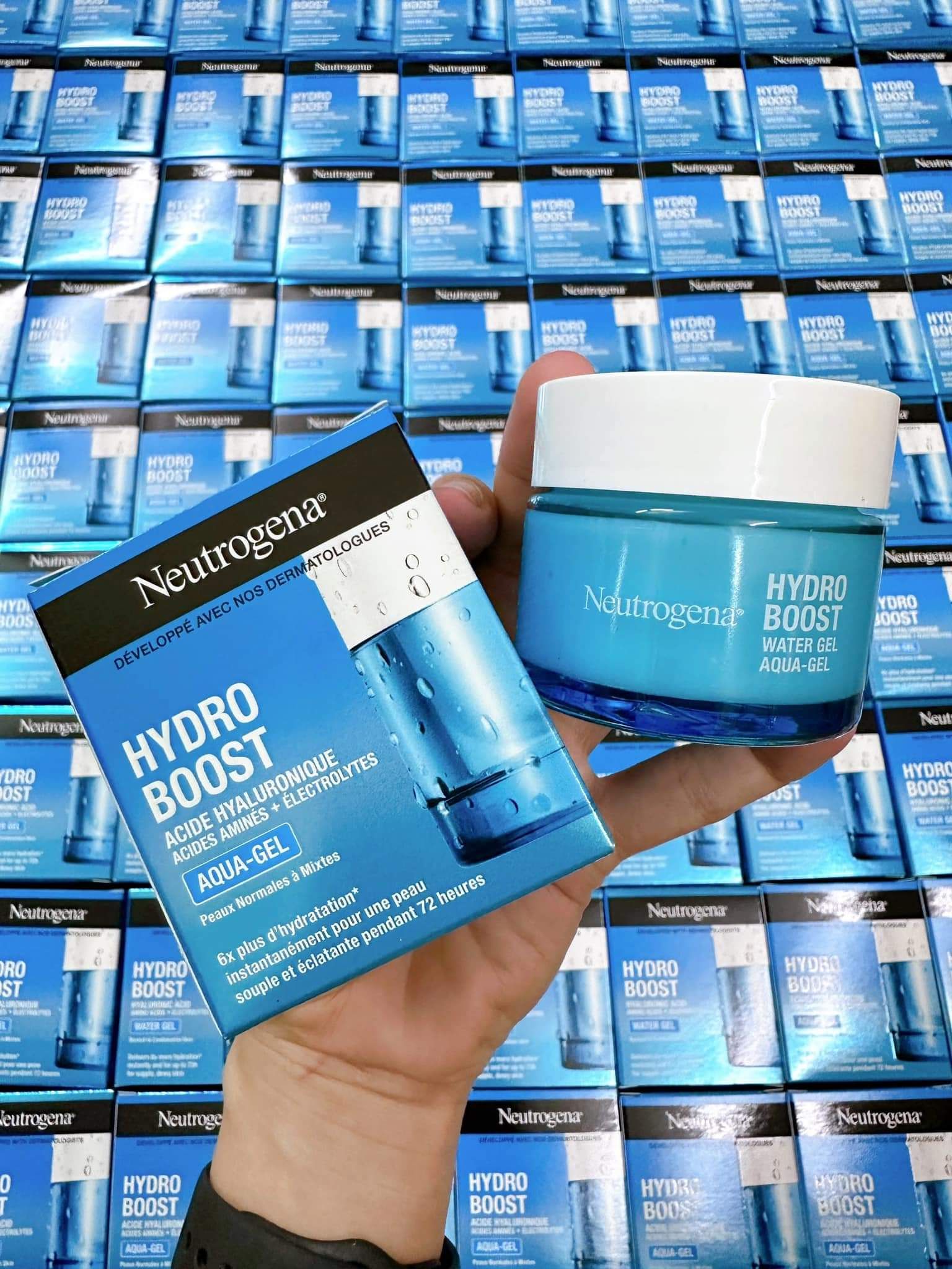 Kem dưỡng ẩm Neutrogena Hydro Boost Aqua Gel Water Gel - (da dầu) 50ml 1