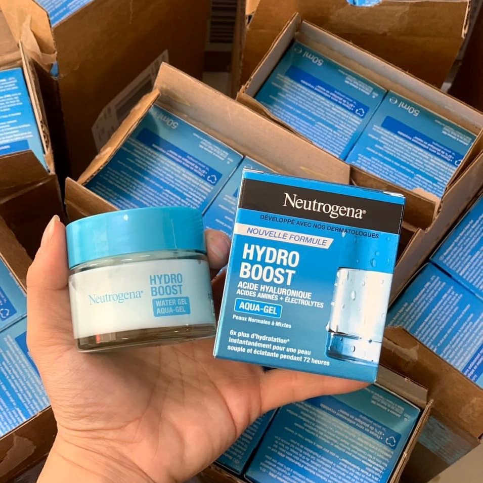 Kem dưỡng ẩm Neutrogena Hydro Boost Aqua Gel Water Gel - (da dầu) 50ml 2