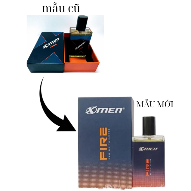 Nước hoa XMen Fire 50ml 1