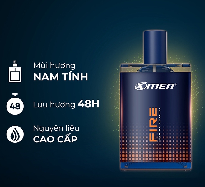 Nước hoa XMen Fire 50ml 2