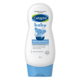 Sữa Tắm Gội Trẻ Em Cetaphil Baby Gentle Wash & Shampoo (230ml)