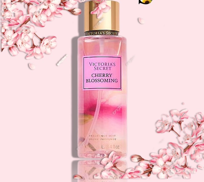 Xịt Thơm Cơ Thể Body Mist Victorias Secret Cherry Blossoming 250ml 2