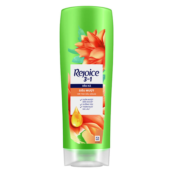 Dầu xả Rejoice Rich Conditioner siêu mềm mượt 48h 320ml 2