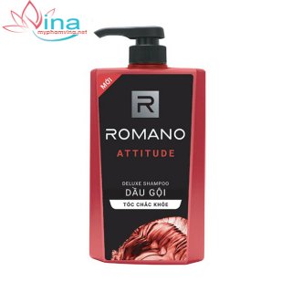 Dầu gội cao cấp Cho Nam Romano Attitude (650g)