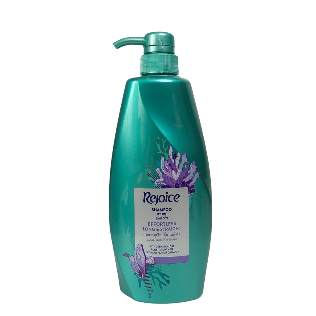 Dầu Gội Rejoice Effortless Long & Straight Suôn Dài Đằm Thắm 600ml - Thái Lan