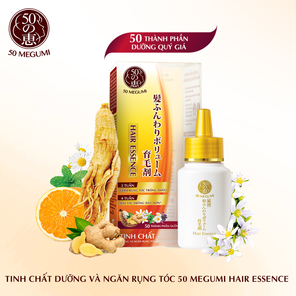 Tinh chất dưỡng và ngăn rụng tóc 50 Megumi Hair Essence 30ml 1