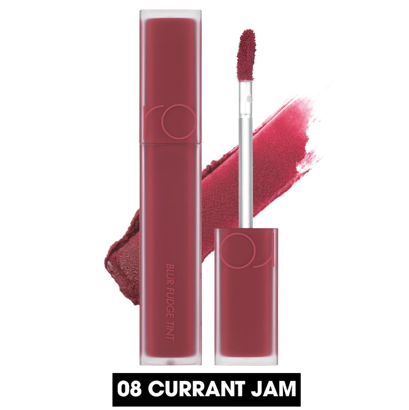 Son kem lì Romand Blur Fudge Tint Màu 08 CurrantJam: Đỏ cổ điển 2