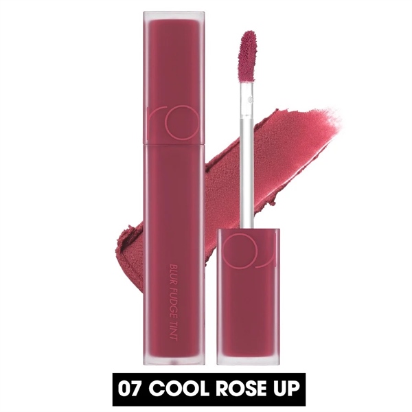 Son Romand Blur Fudge Tint 07 Cool Rose Up - Màu Hồng Mận 2