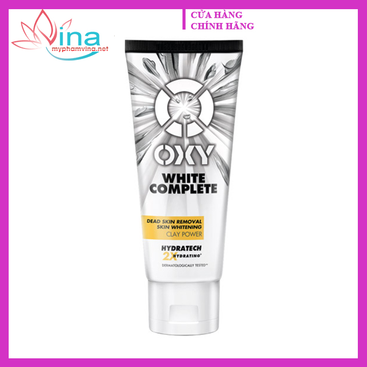 Sữa rửa mặt OXY White Complete tút sáng da, mờ thâm sạm, giảm thô ráp 100gr 2