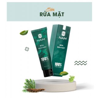 Sữa Rửa Mặt Nam 120ml - Thiên Nhiên Việt