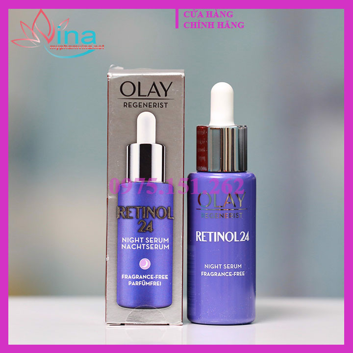 Serum dưỡng da Olay Retinol 24 night Chống Lão Hóa, Tái Tạo Da, Dưỡng