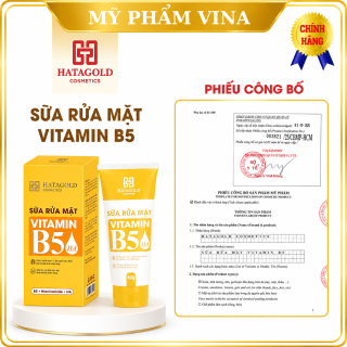 Sữa Rửa Mặt Hatagold VITAMIN B5 60gr