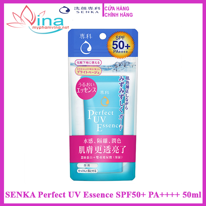 Chống nắng Senka Perfect UV Essence SPF 50+/PA++++ 50g 1