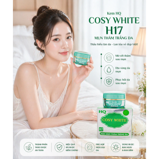 kem HQ Cosy White H17 sạch mụn thâm dưỡng da 18gr