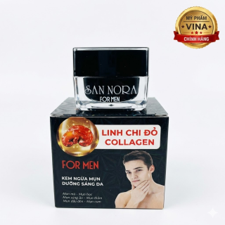 Kem mụn - Thâm - Trắng da - Liền sẹo San Nora 20g (Dành cho Nam) 1