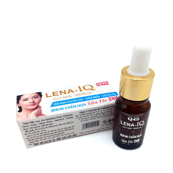 Serum chấm mụn siêu tốc LENA-IQ Q45 (10g) 2