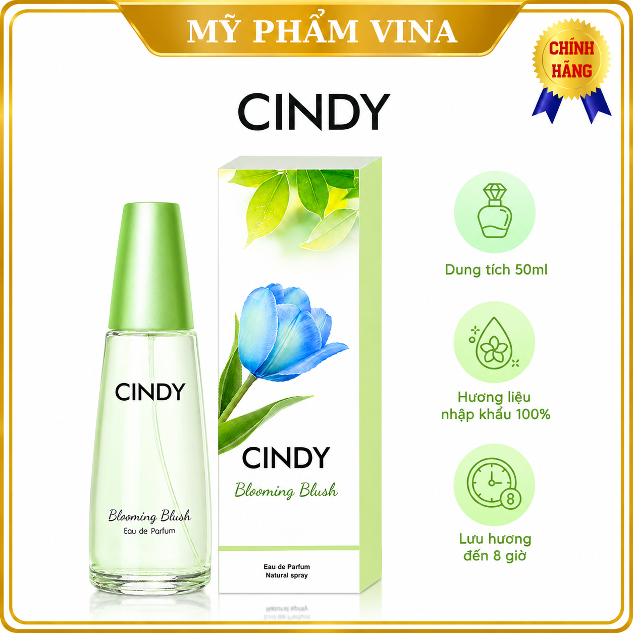 Nước hoa Cindy Blooming Blush 50ml