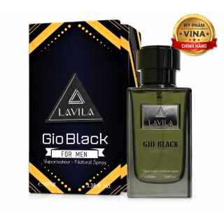  NƯỚC HOA NAM LAVILA GIO BLACK 100ML 
