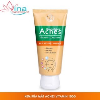 Kem rửa mặt vitamin Acnes Cleanser 100g 1
