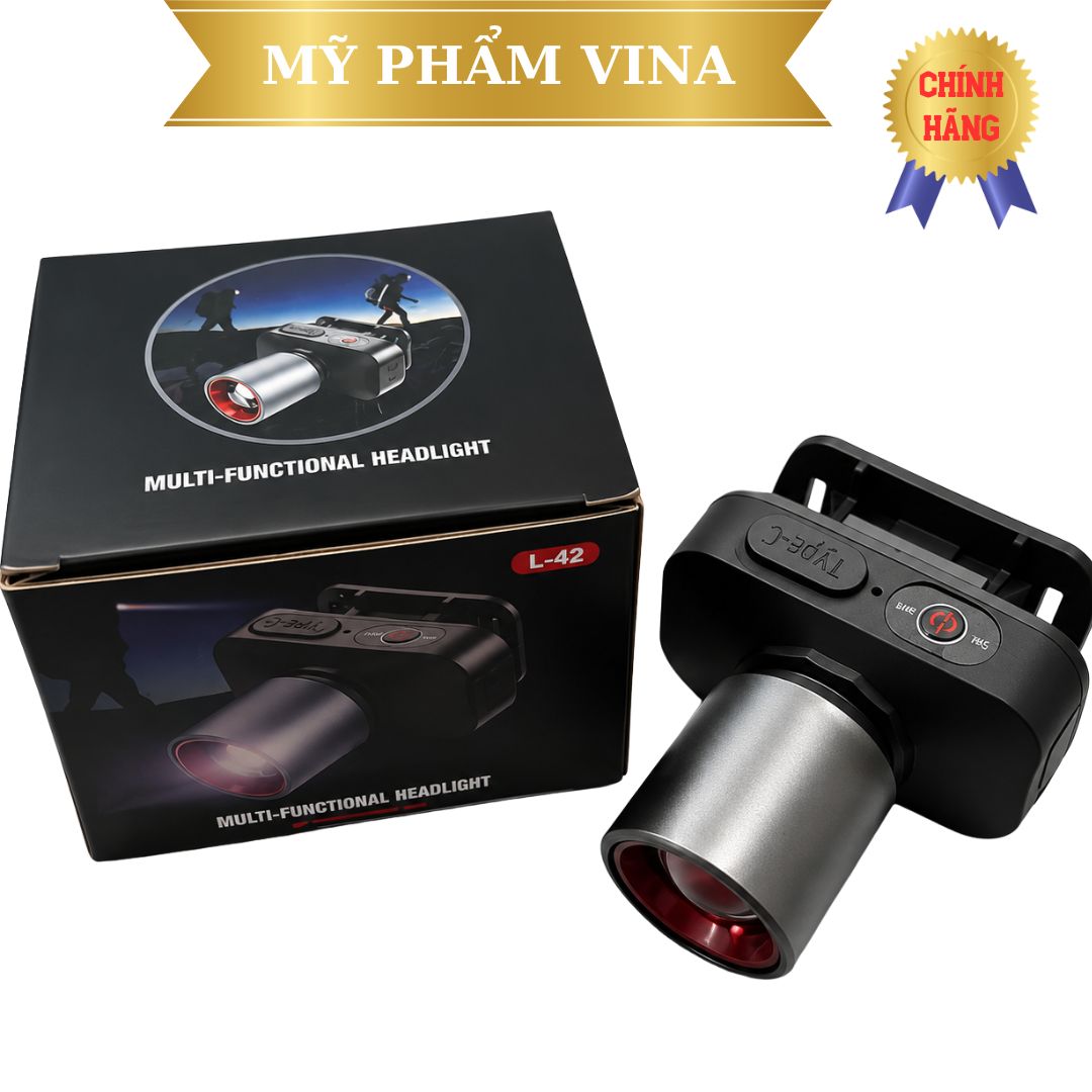 Đèn pin đội đầu L42 ánh sáng trắng