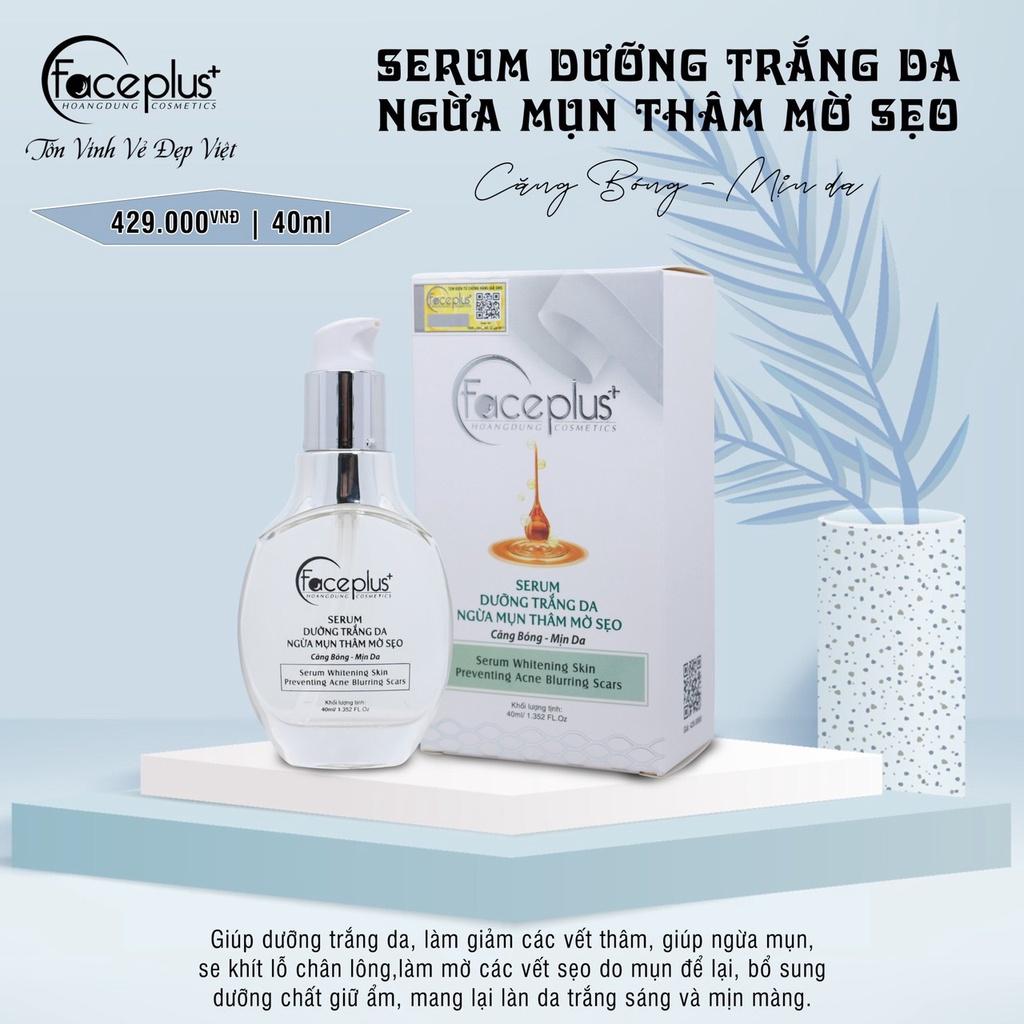 Serum dưỡng trắng da ngừa mụn thâm mờ sẹo Faceplus+ 40ml 2