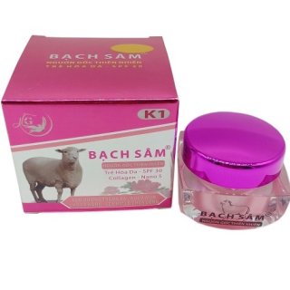 Kem Bạch sâm K1 Dưỡng trắng da - Ngừa mụn - Chống nắng - Se khít lỗ chân lông  (18g)