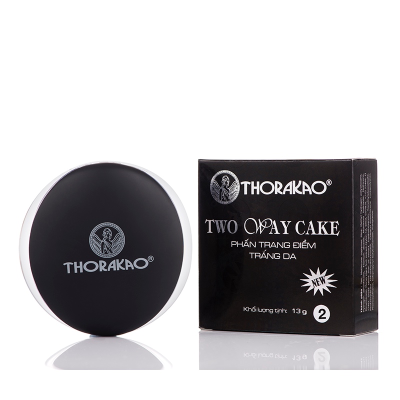   Phấn trang điểm trắng da Thorakao Two Way Cake 13g - Số 2 2